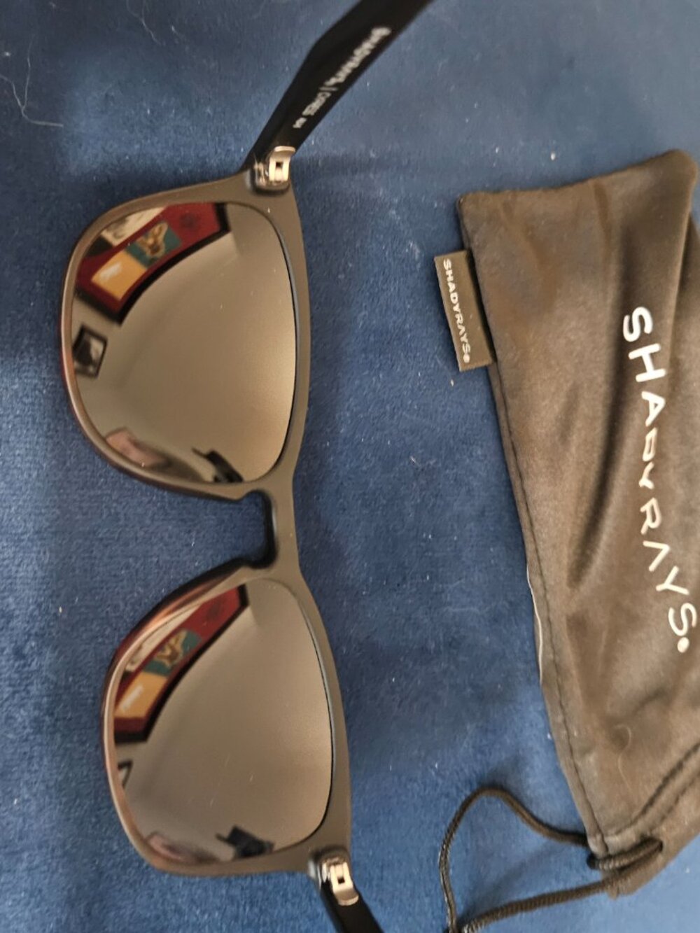 Shady Rays Cypress AU-6 Dusk Sunglasses Black with Grey Tint Lens {#811-3} - Picture 8 of 9